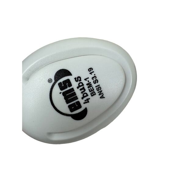 Em's 4 Bubs Yellow White Headband Adjustable Noise Reducing Protective Ear Muff - Picture 4 of 4